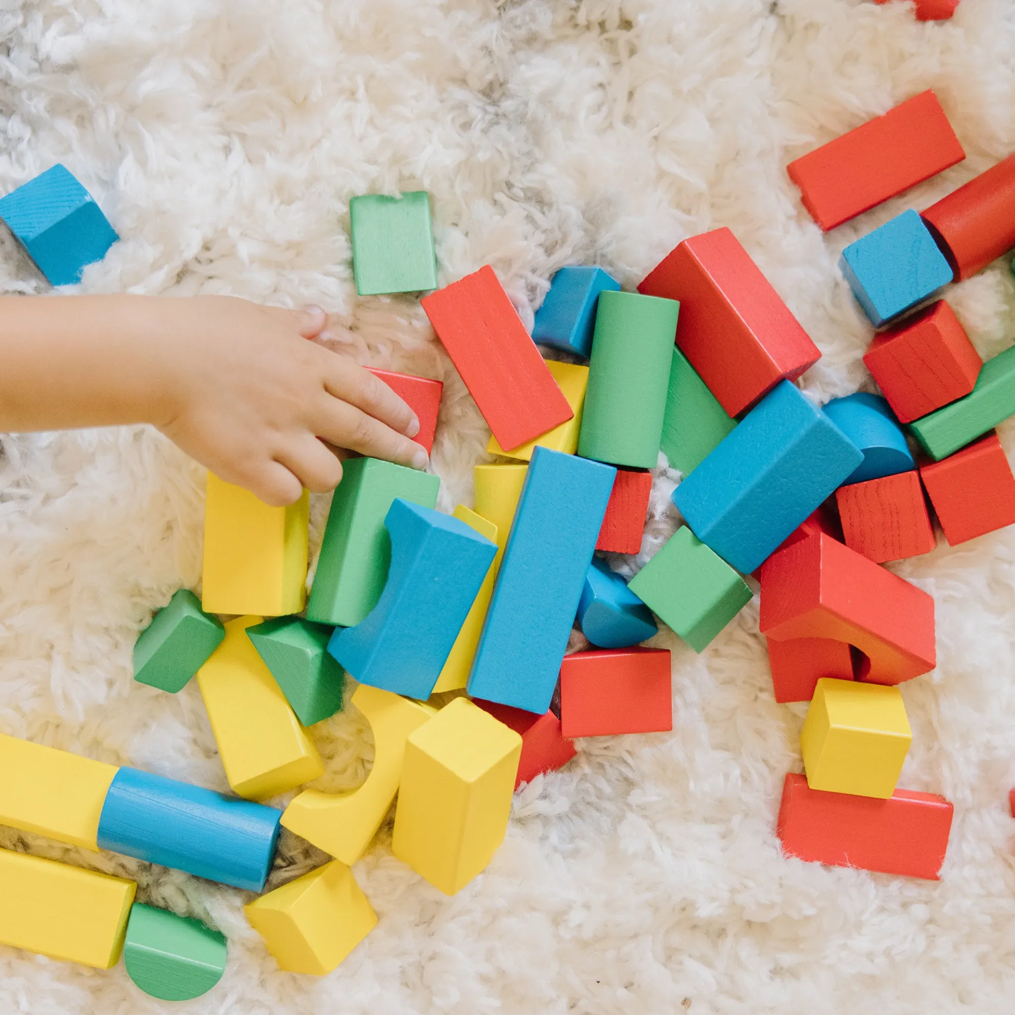 100-Piece Wood Blocks Set