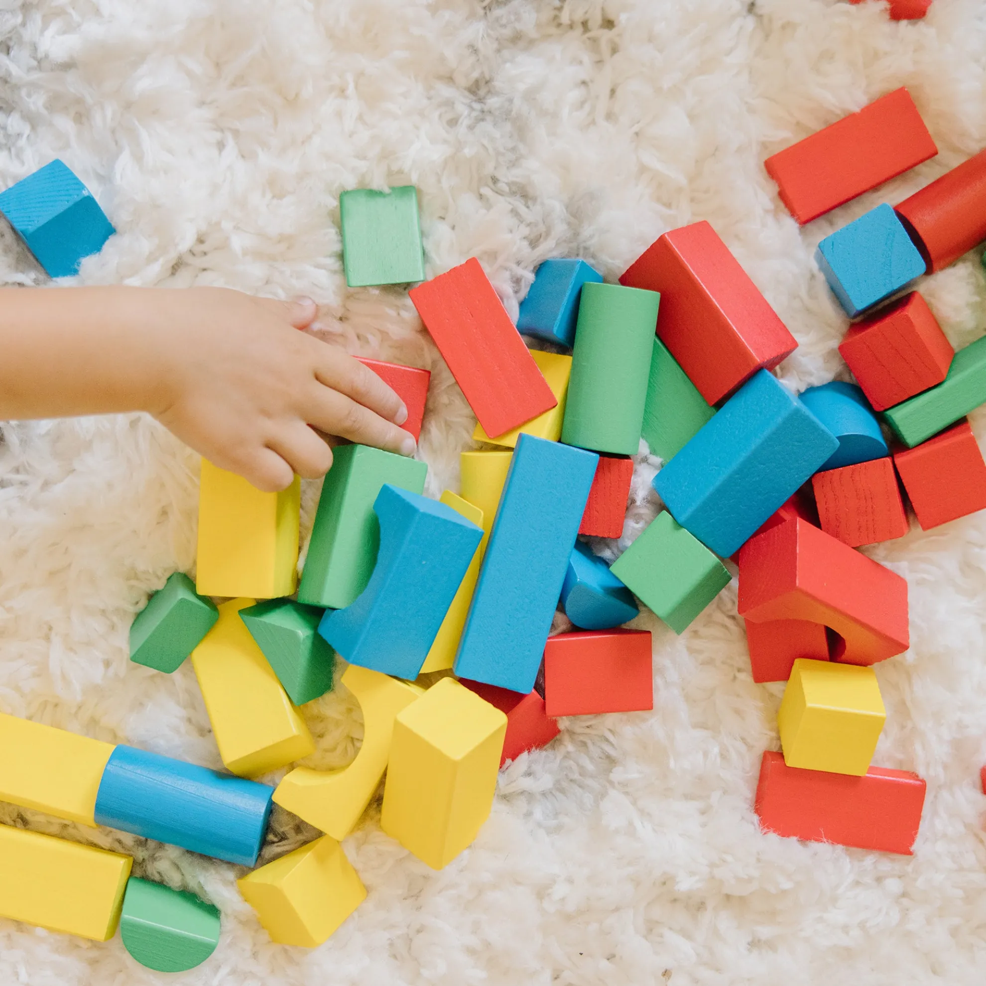 100-Piece Wood Blocks Set