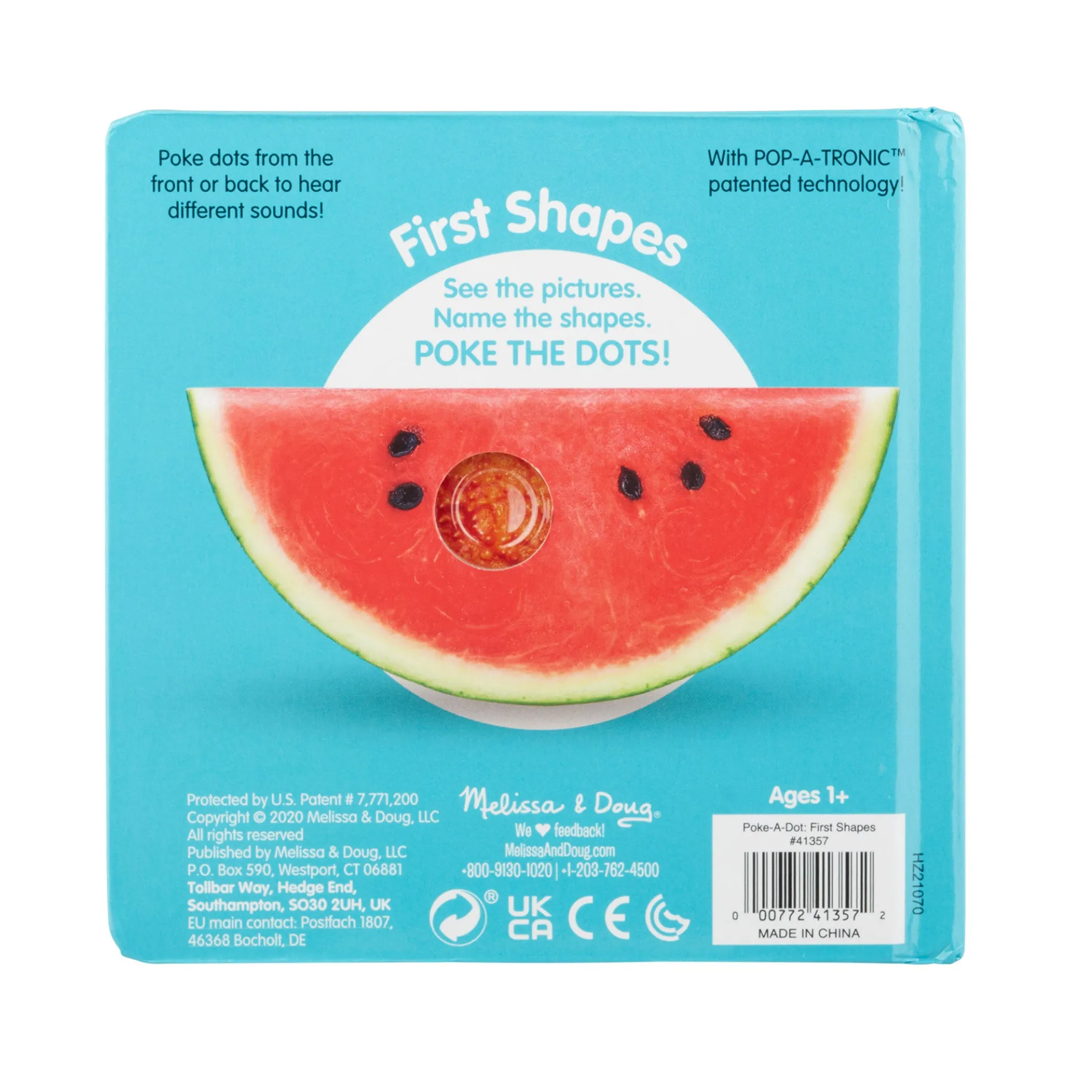 Poke-a-Dot: First Shapes Board Book