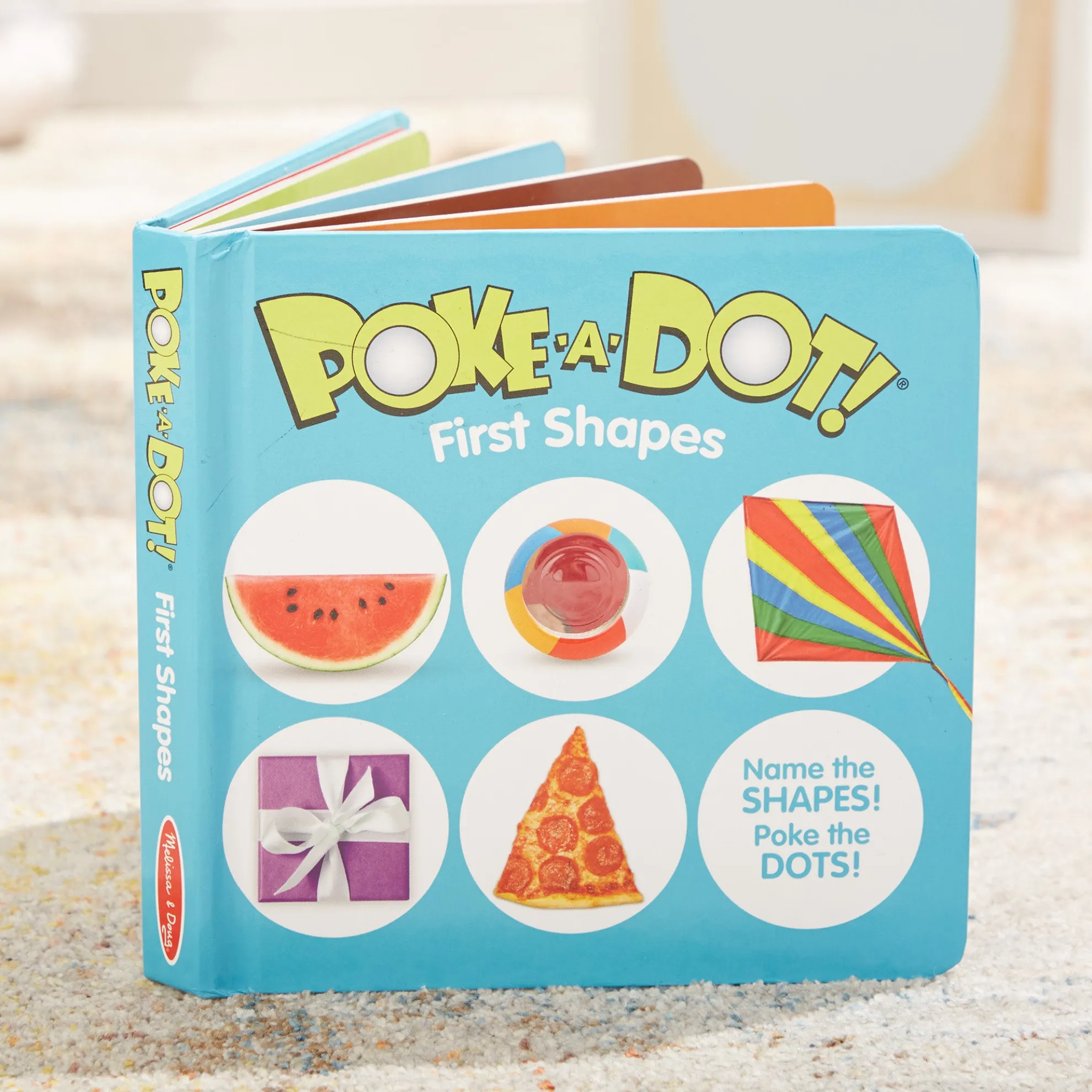 Poke-a-Dot: First Shapes Board Book