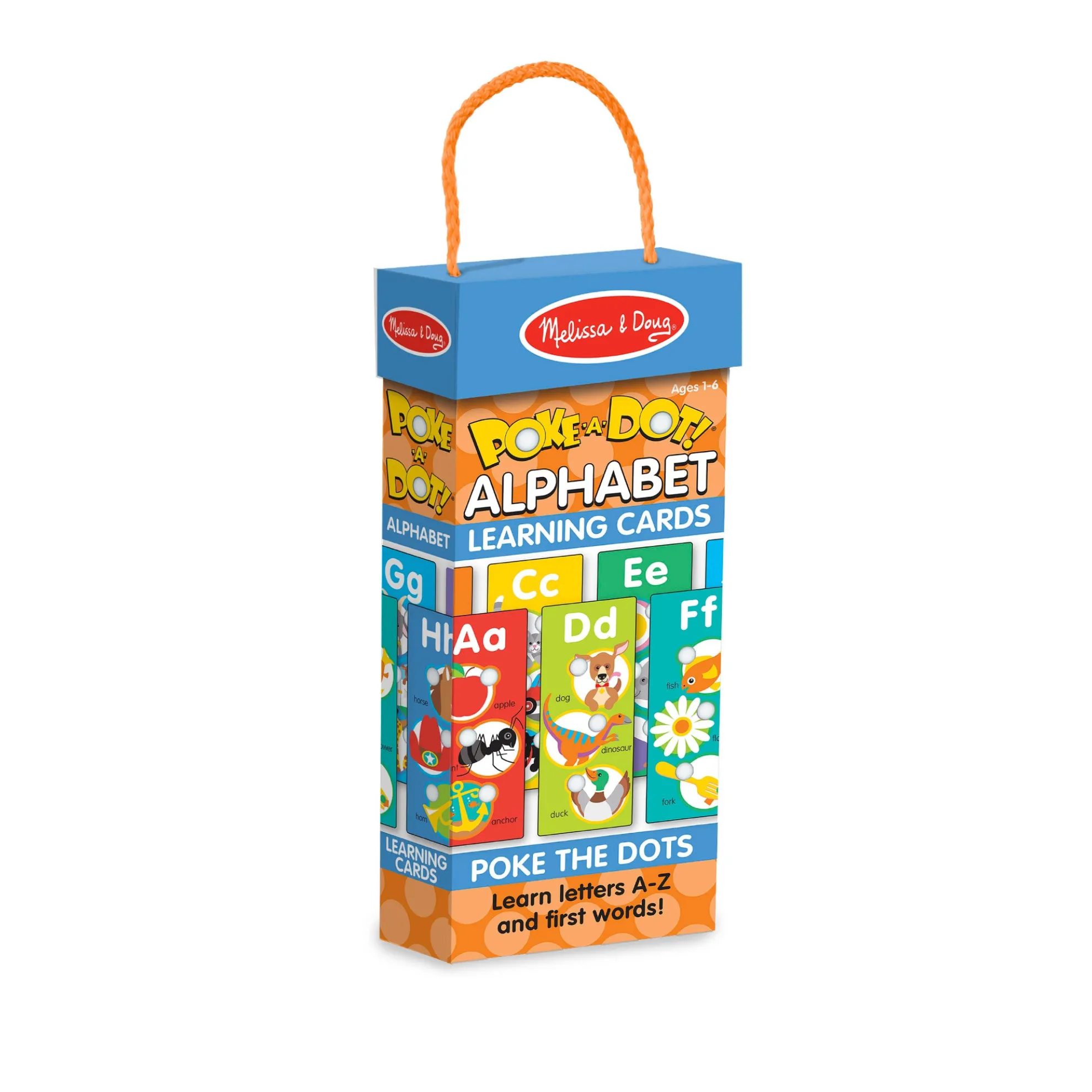 Poke-A-Dot Jumbo Alphabet Learning Cards