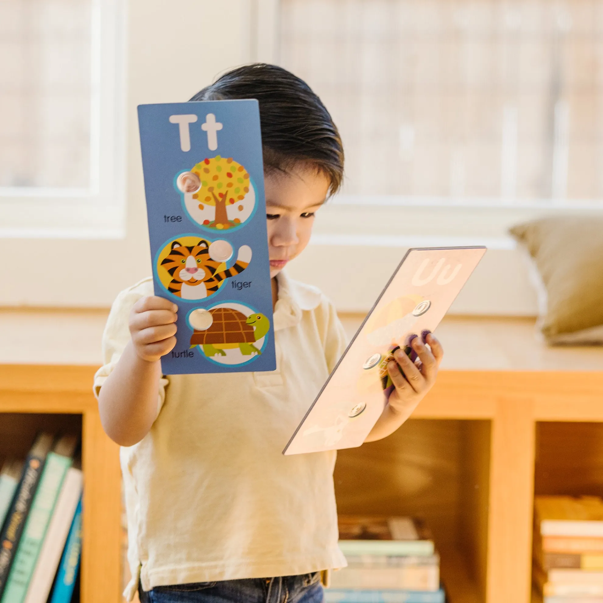 Poke-A-Dot Jumbo Alphabet Learning Cards