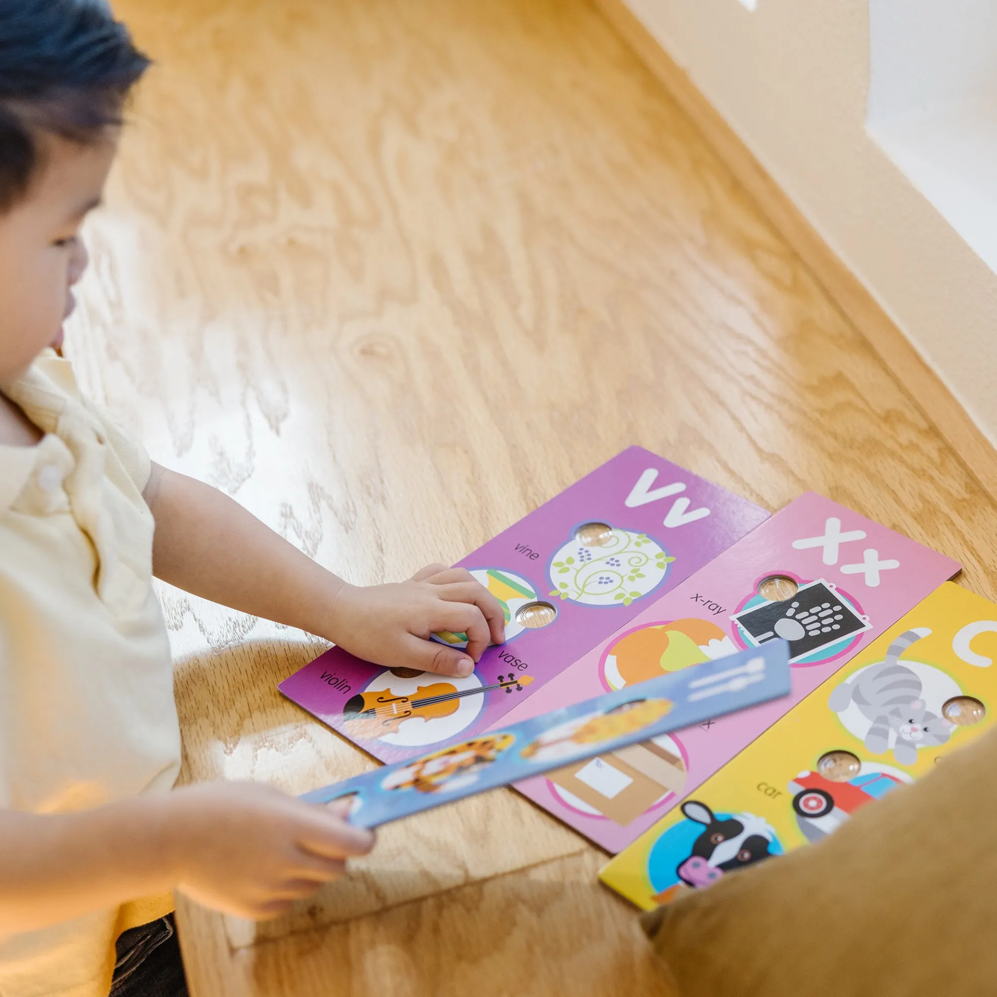 Poke-A-Dot Jumbo Alphabet Learning Cards