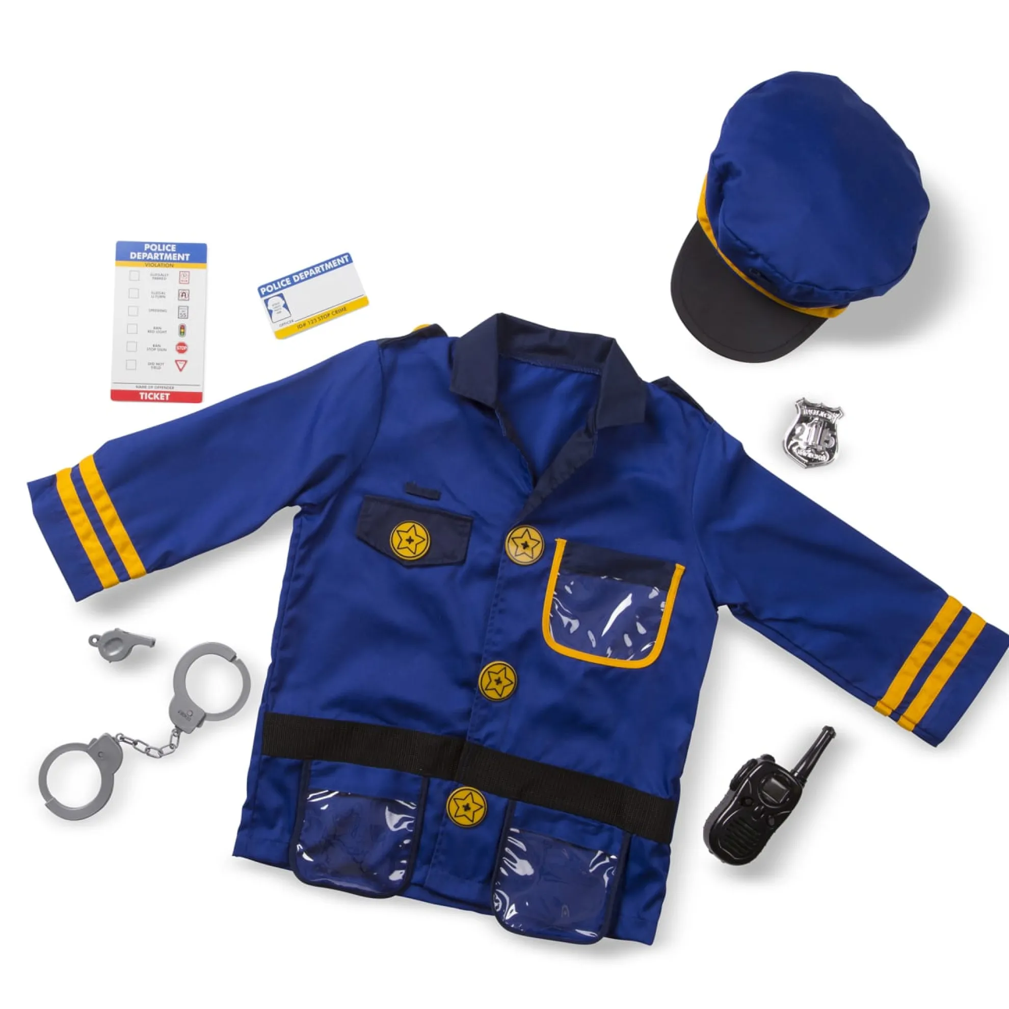 Police Officer Role Play Costume Set