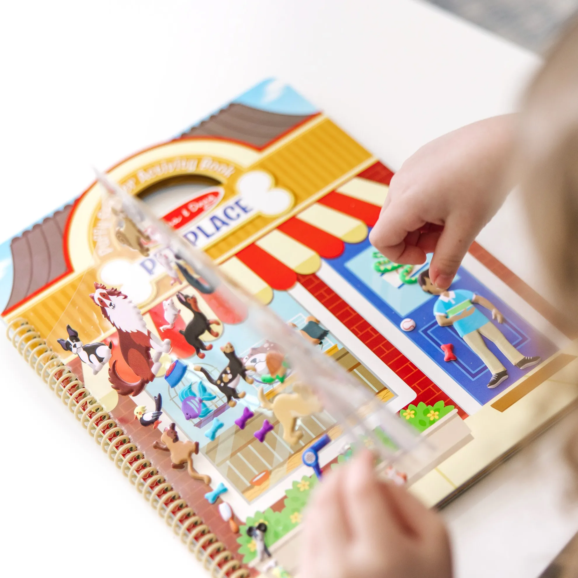 Puffy Sticker Activity Book - Pet Place