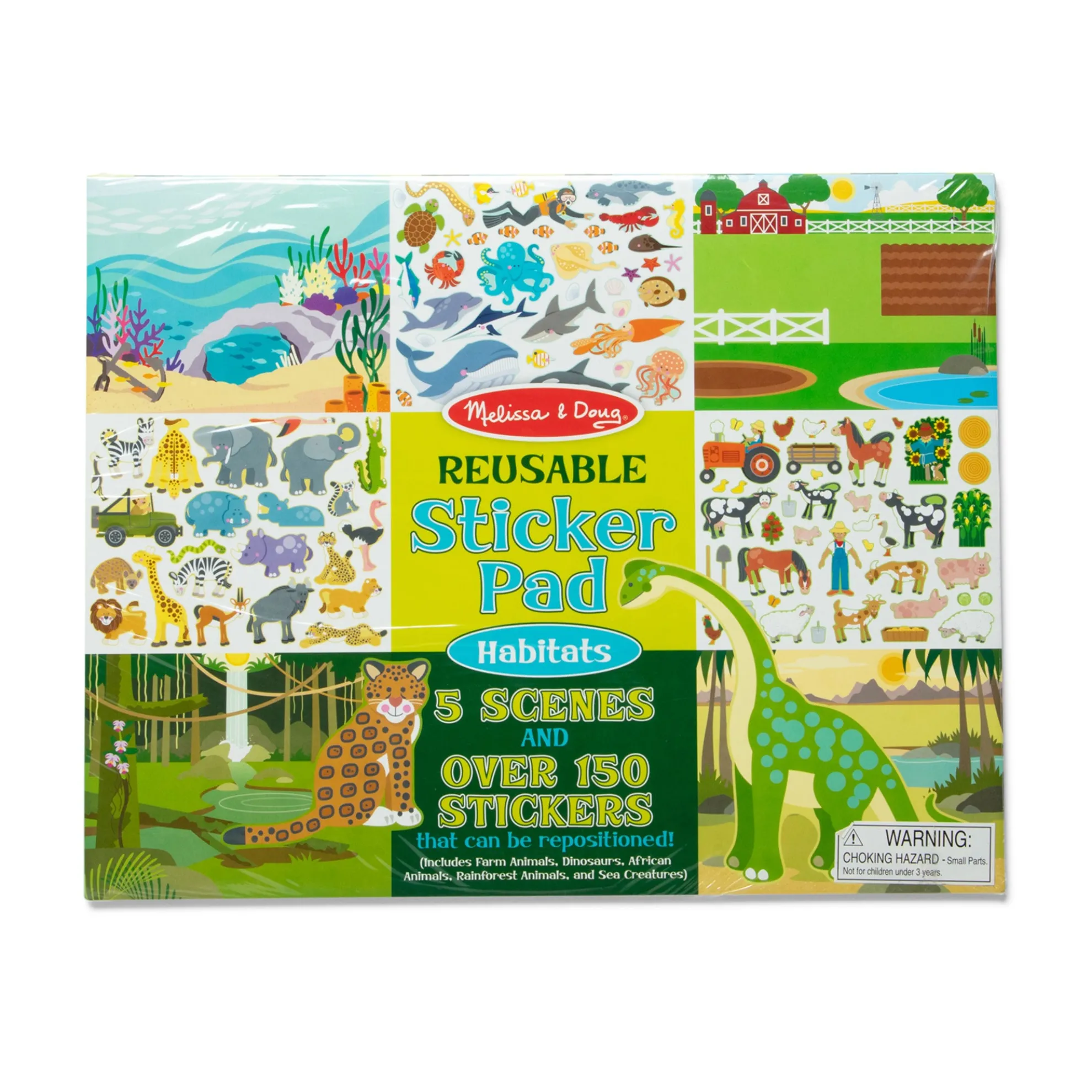 Reusable Sticker Pad - Habitats