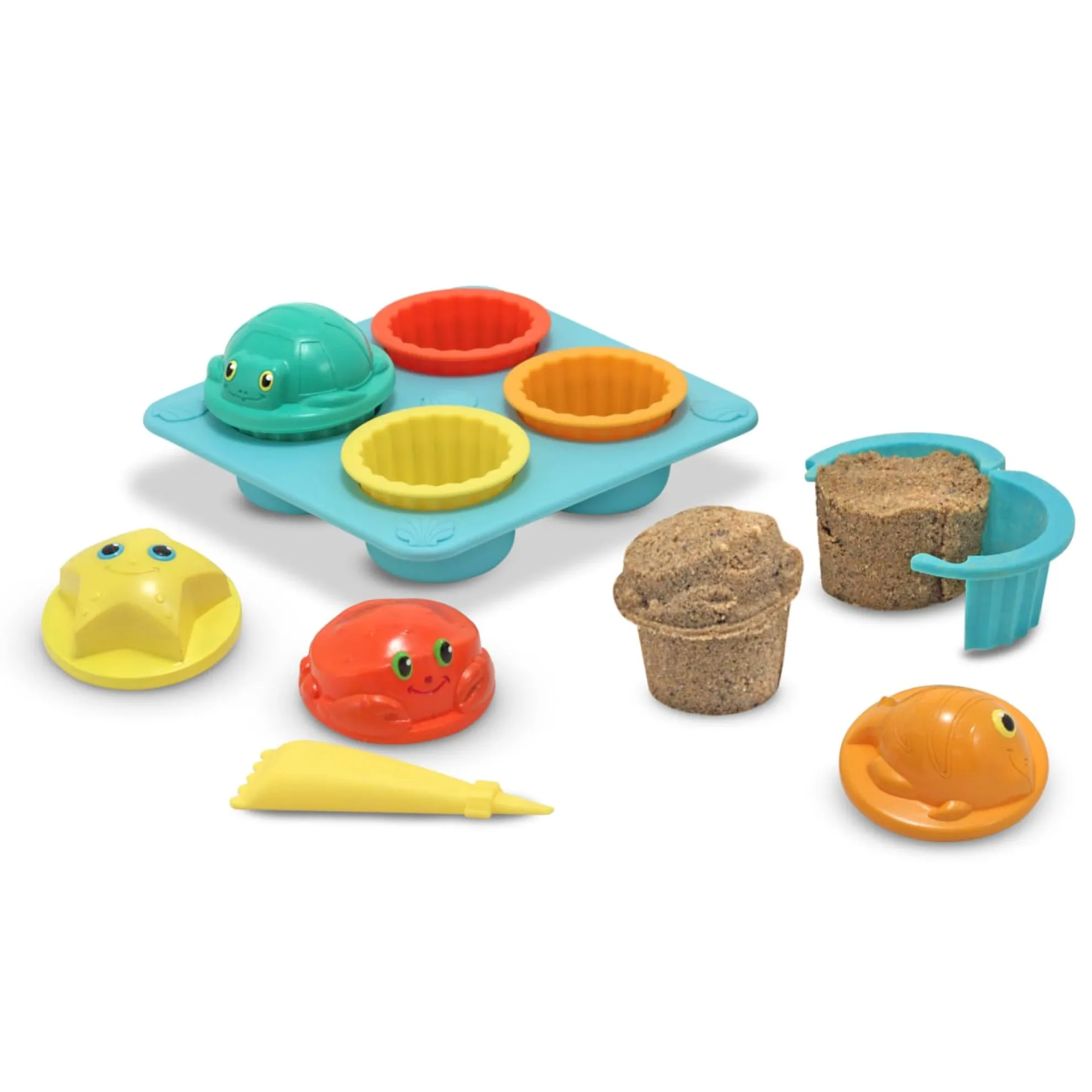 Seaside Sidekicks Sand Cupcake Set
