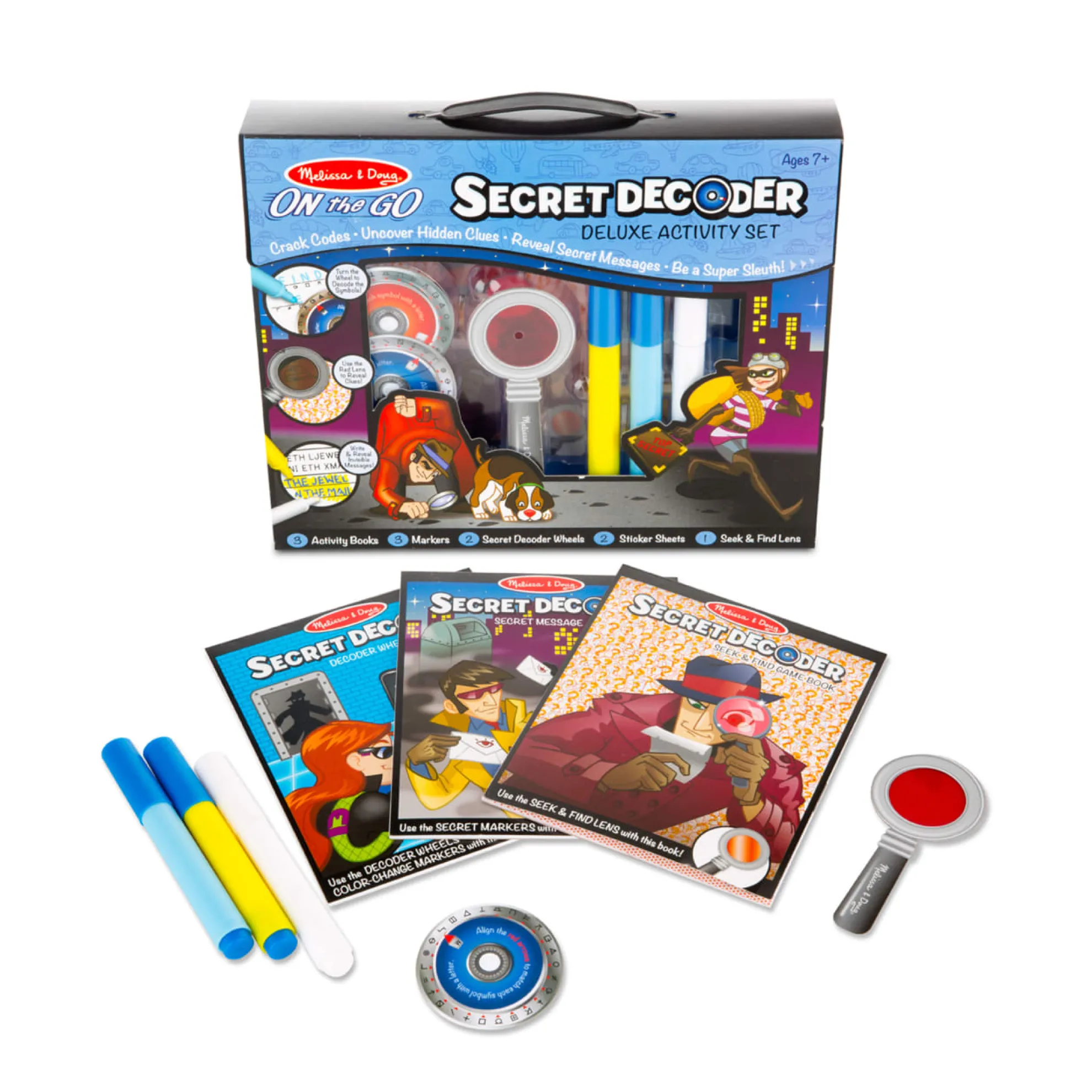 Secret Decoder Deluxe Activity Set - On the Go