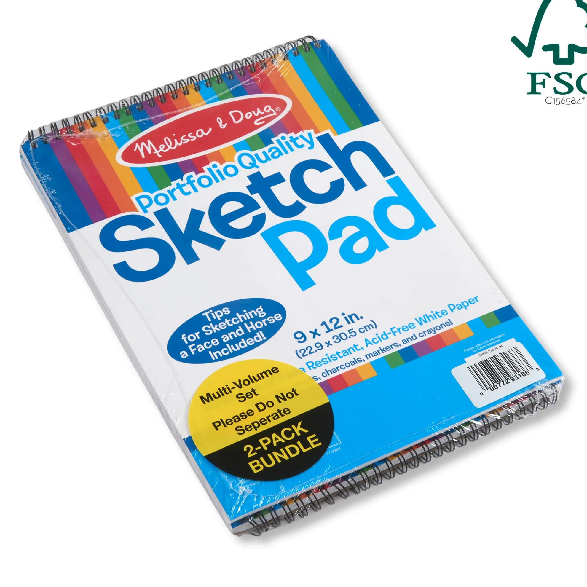 Sketch Pad 2-Pack (9-Inch x 12-Inch)