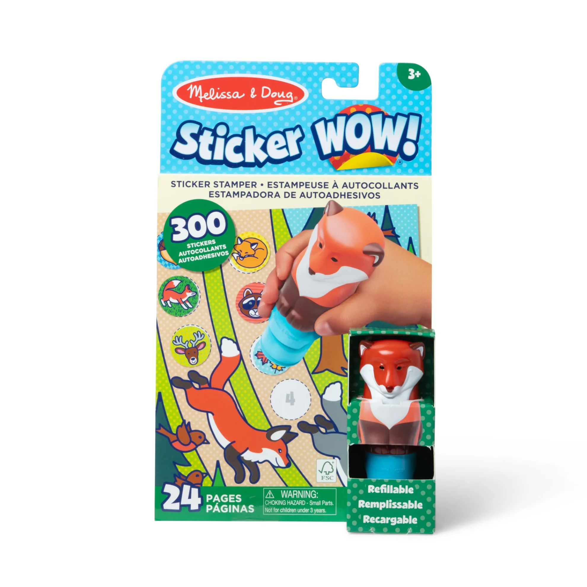 Sticker WOW!™ Activity Pad & Sticker Stamper - Fox