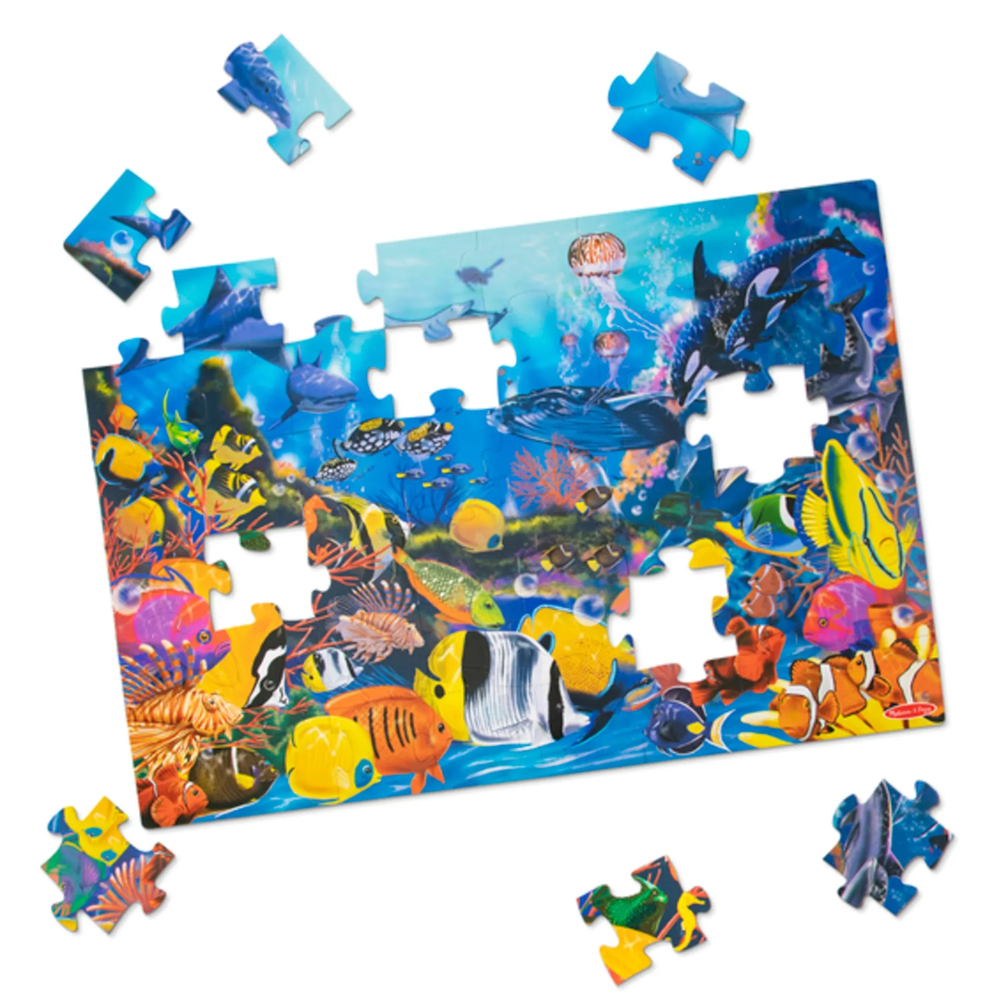 Underwater Floor Puzzle - 48 Pieces
