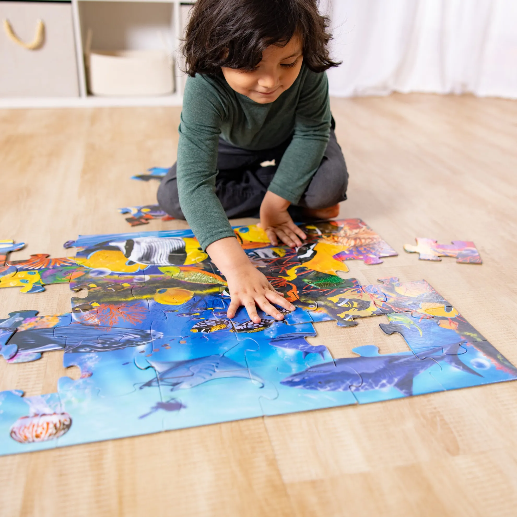 Underwater Floor Puzzle - 48 Pieces