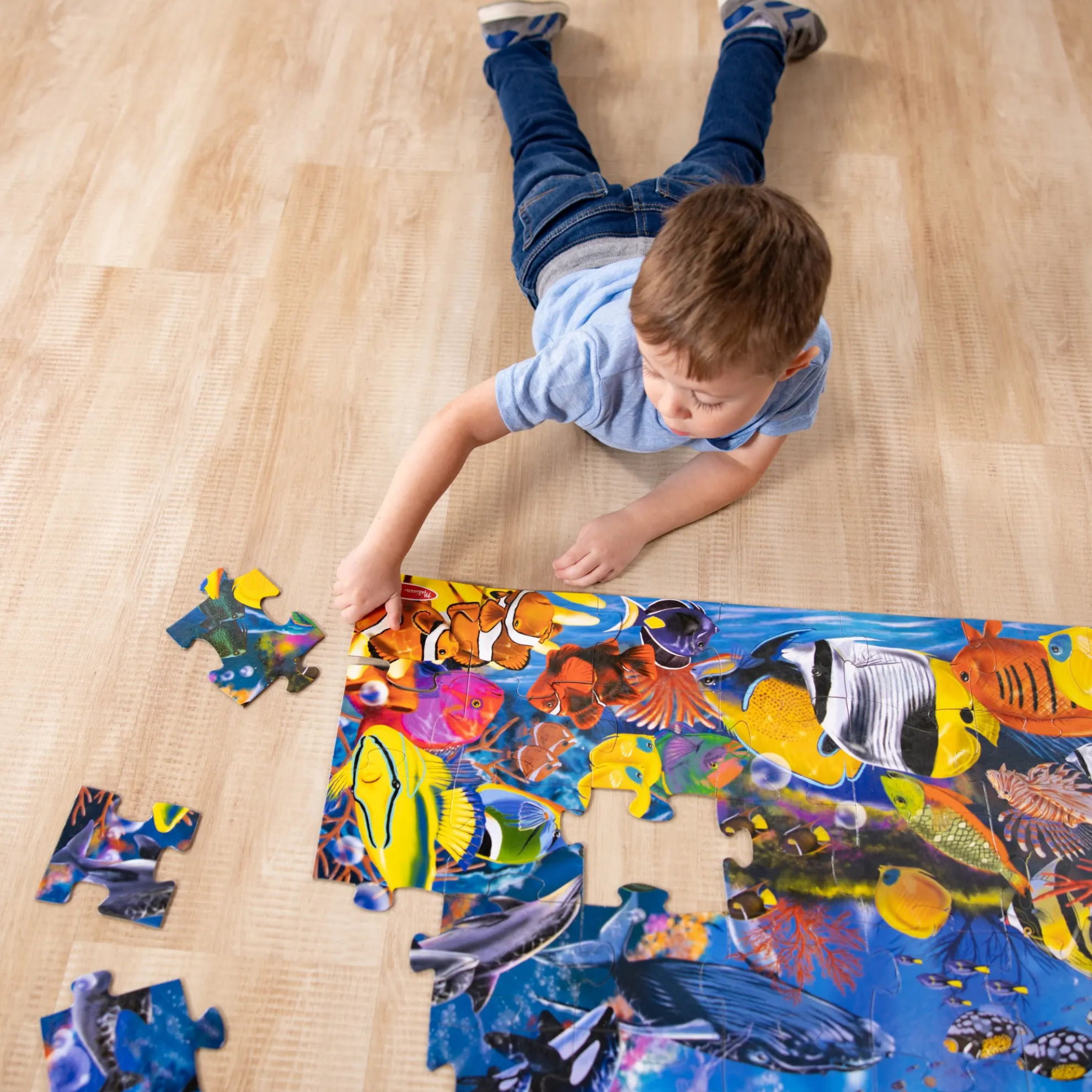 Underwater Floor Puzzle - 48 Pieces