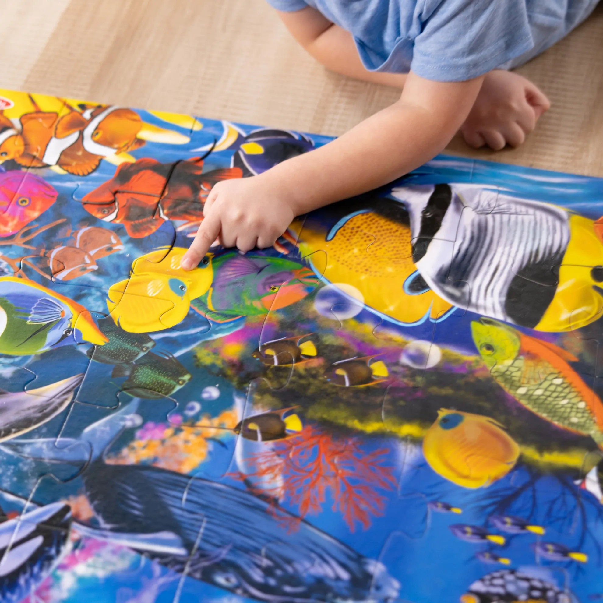 Underwater Floor Puzzle - 48 Pieces