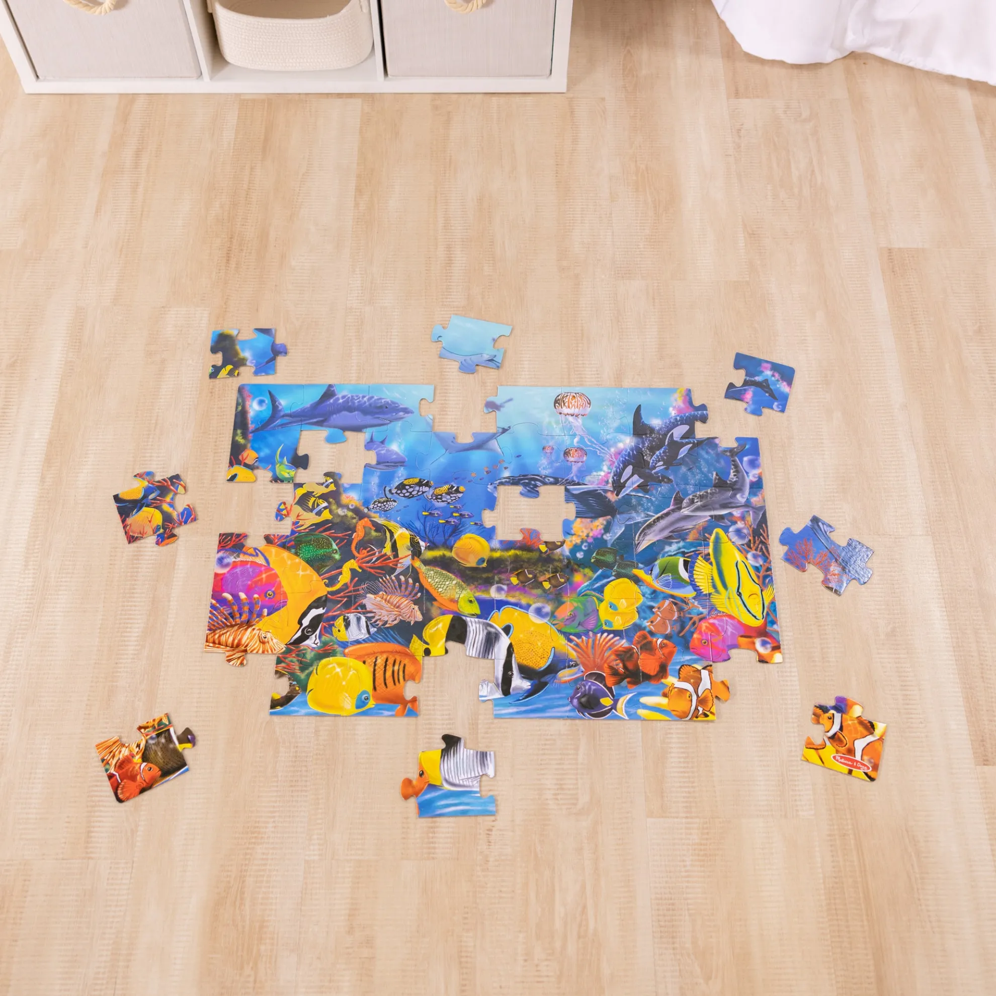 Underwater Floor Puzzle - 48 Pieces