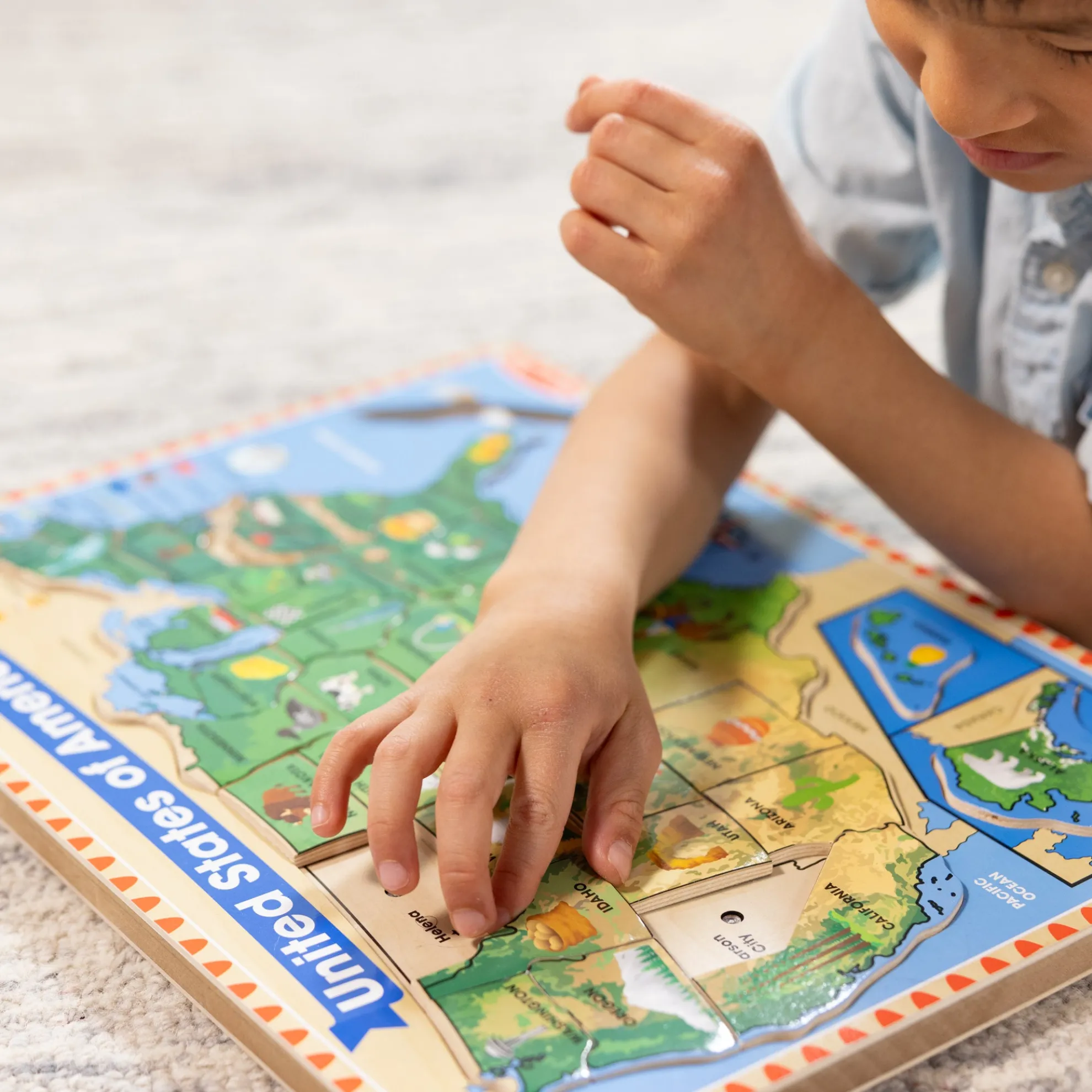 U.S.A. Sound Puzzle - 40 Pieces