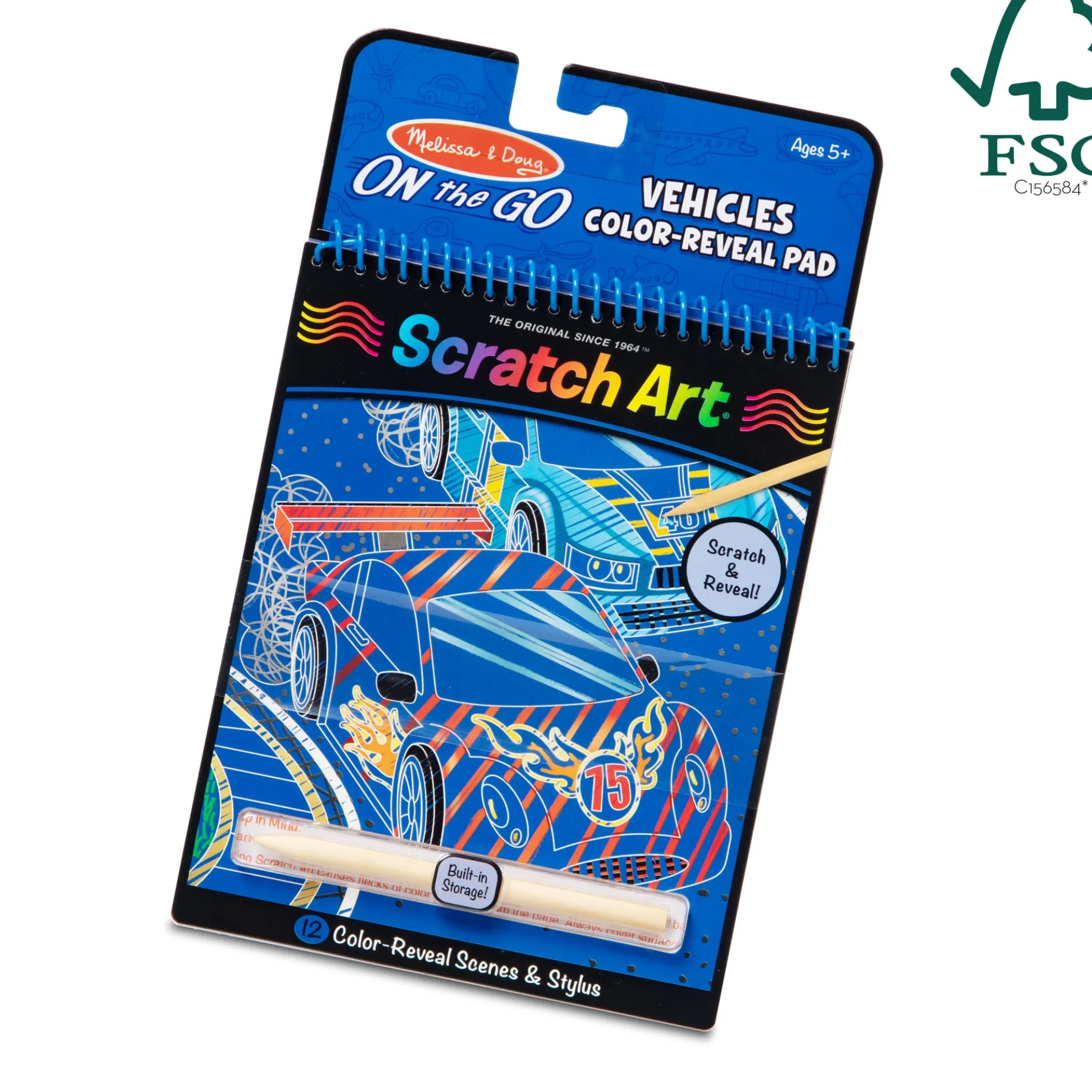 Vehicles Color-Reveal Pad