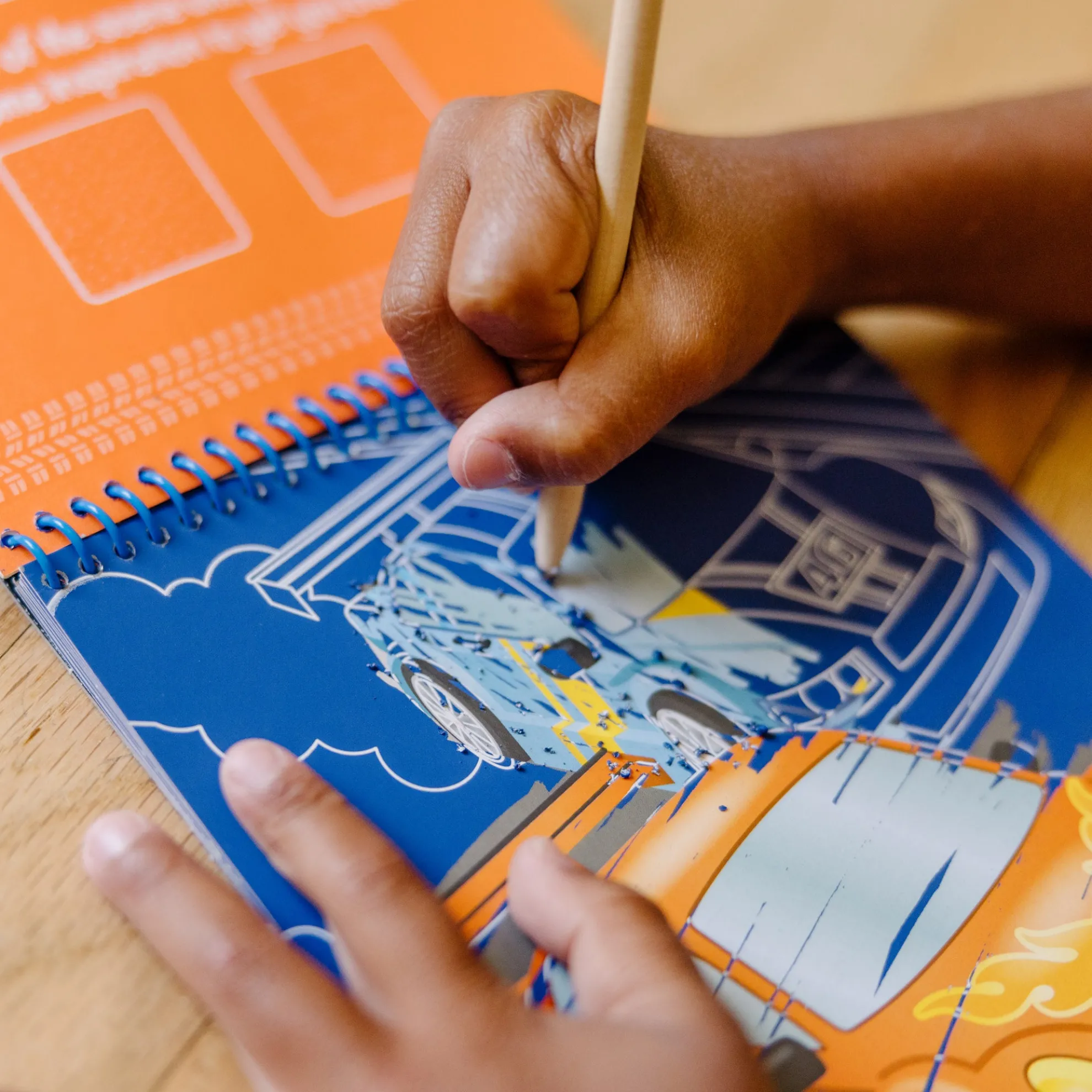 Vehicles Color-Reveal Pad