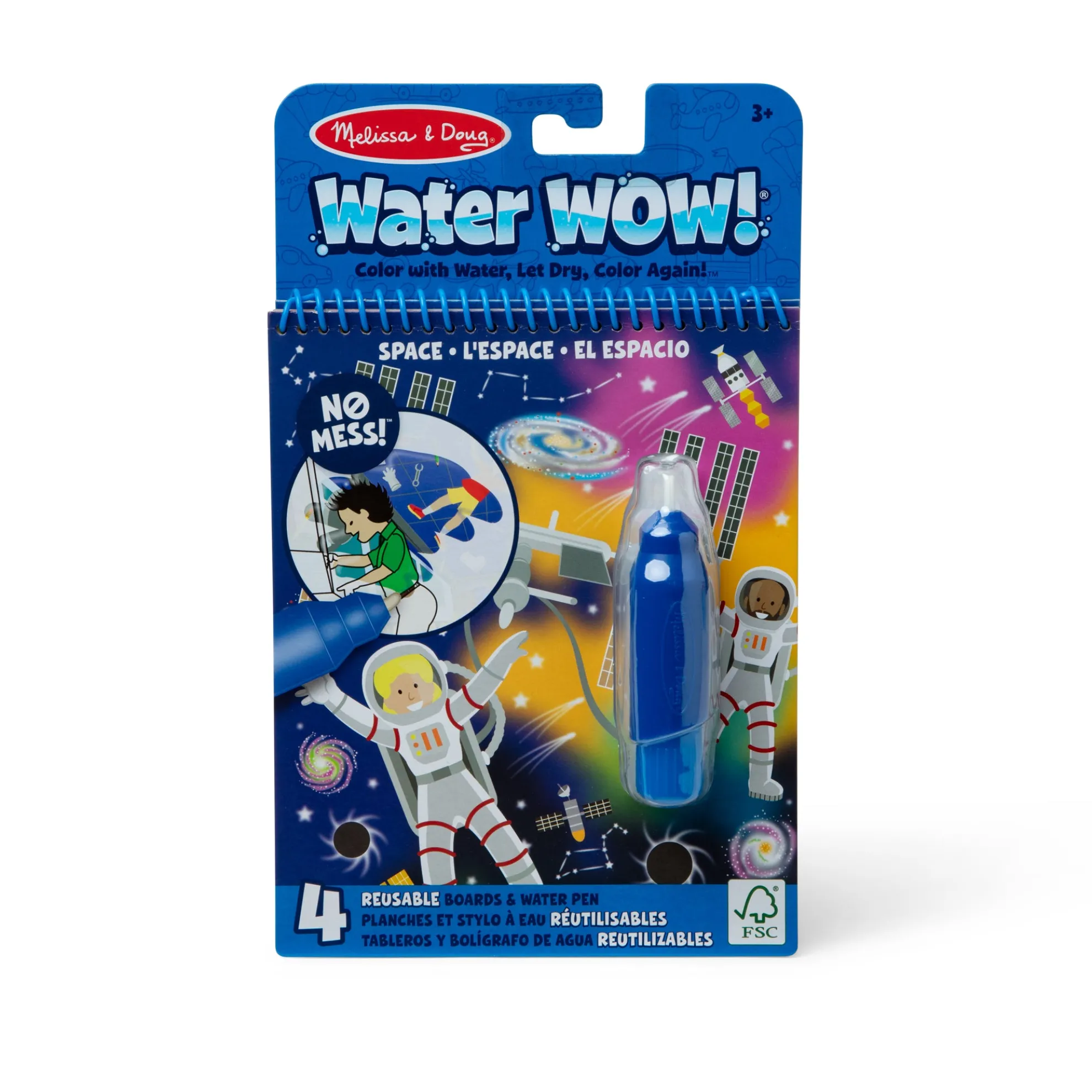 Water Wow! Space Water-Reveal Pad – On the Go Travel Activity